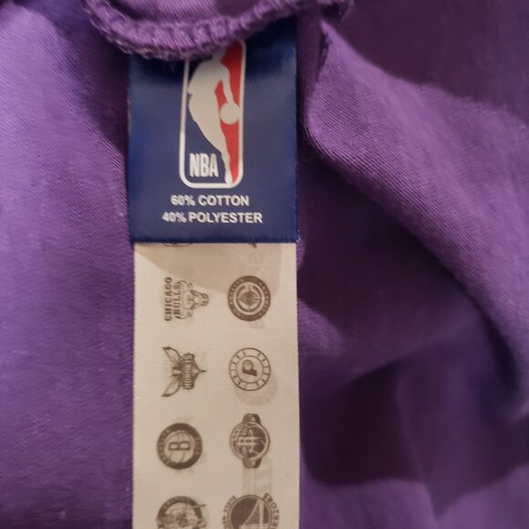 LA Lakers NBA Men's Ultra Game Tee Shirt‎ Purple Size 2XL New with Tags - Picture 7 of 7